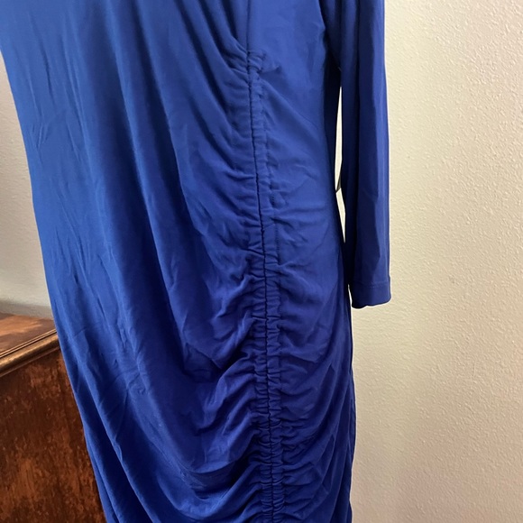 NY&C Cobalt Blue Stretch Dress - Picture 2 of 5